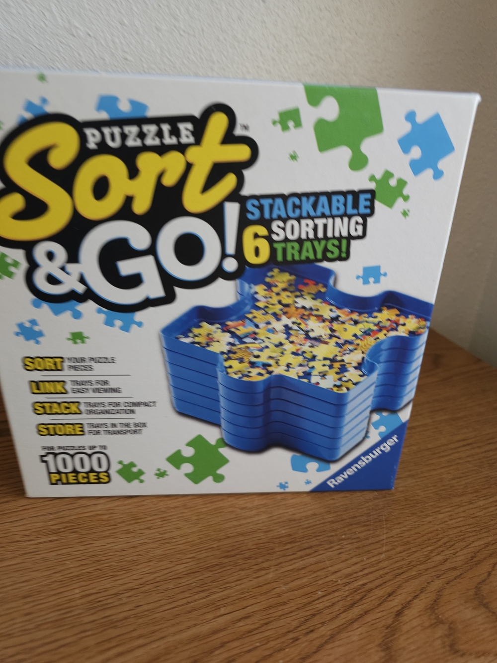 Ravensburger Sort & Go Stackable Puzzle Trays Set Of 6
